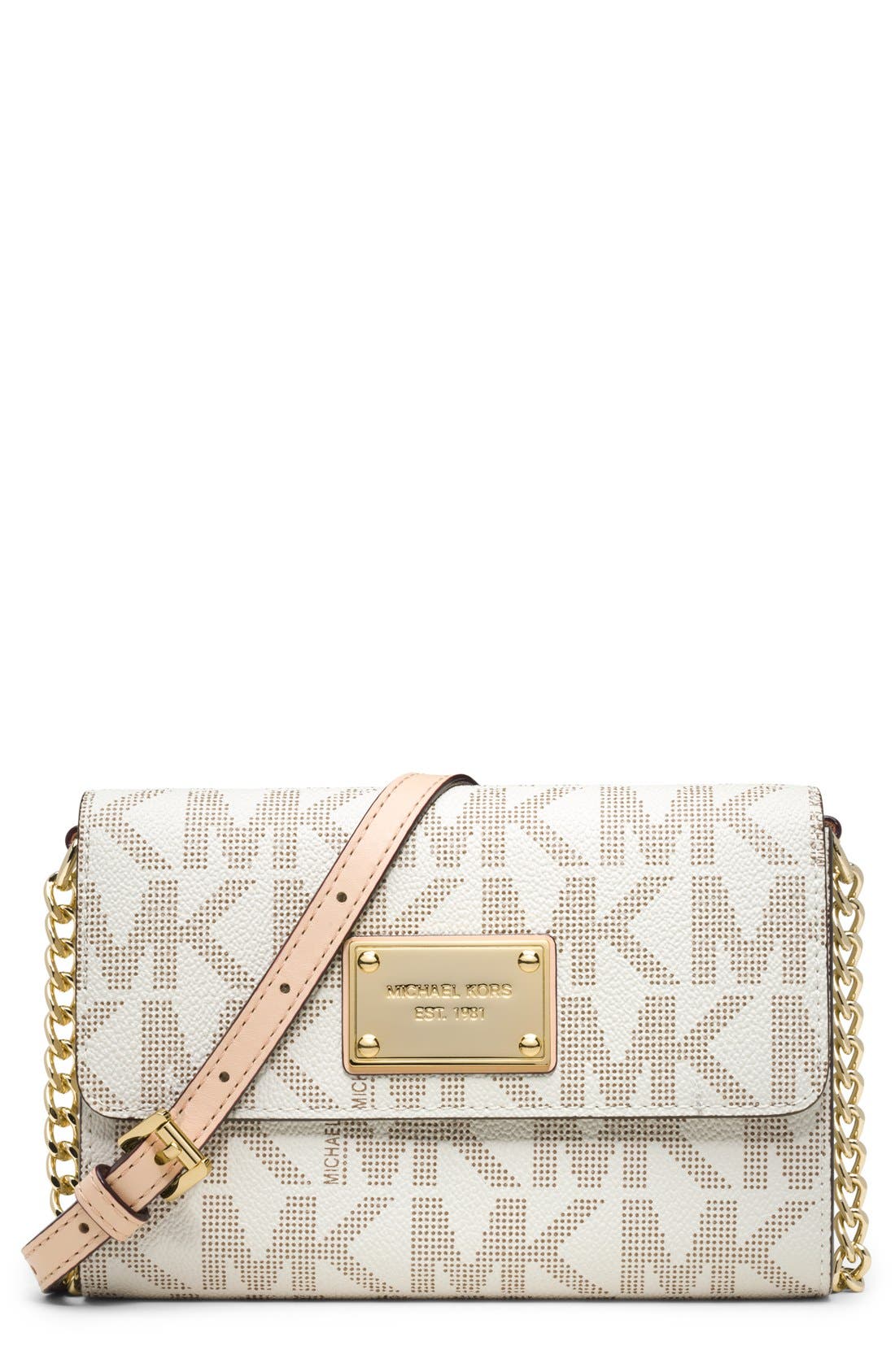 MICHAEL Michael Kors 'Large Jet Set' Crossbody Phone Bag Nordstrom