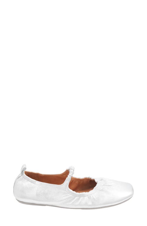 Shop Andre Assous André Assous Lennon Featherweights™ Mary Jane Flat In Silver