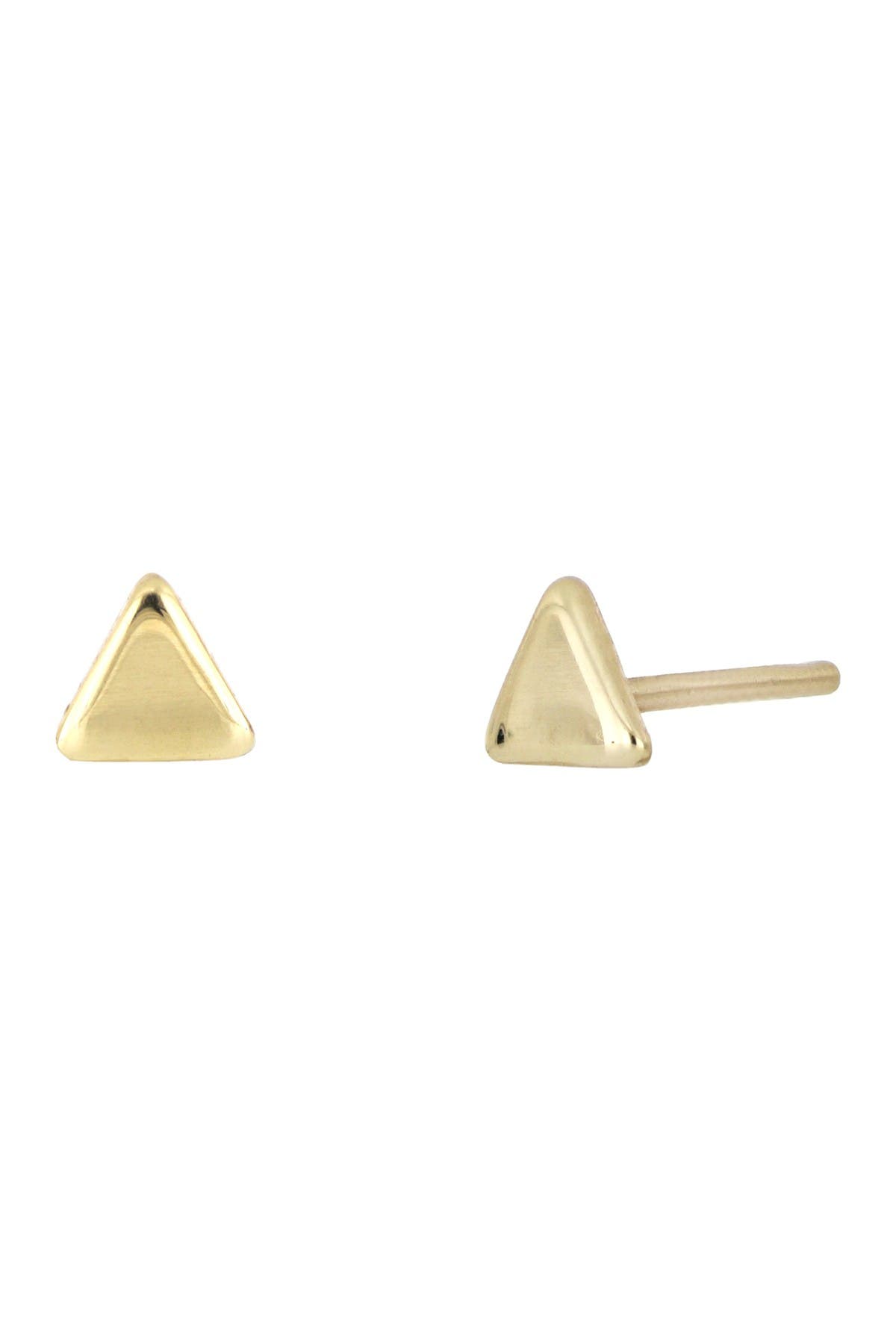 Details about  / 14k Yellow Gold Polished 0.24/"Length x 0.28/" Width Geometric Shape Earrings