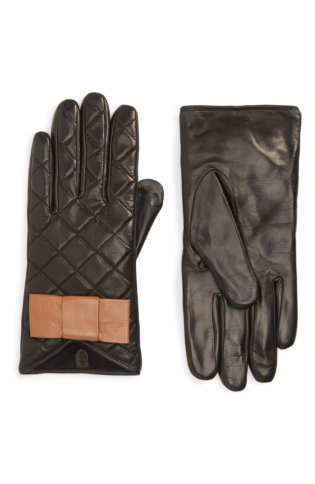 kate spade new york quilted leather gloves Nordstrom