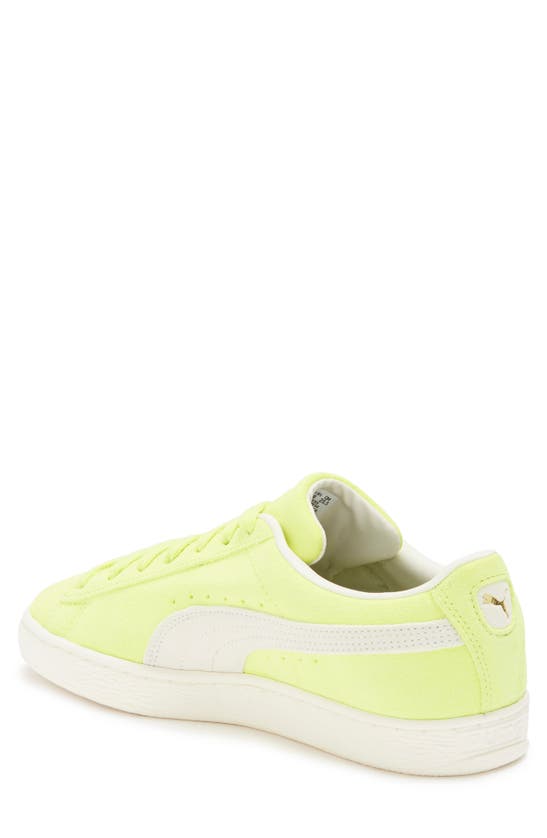 Shop Puma Neon Sneaker In Electric Lime-frosted Ivory