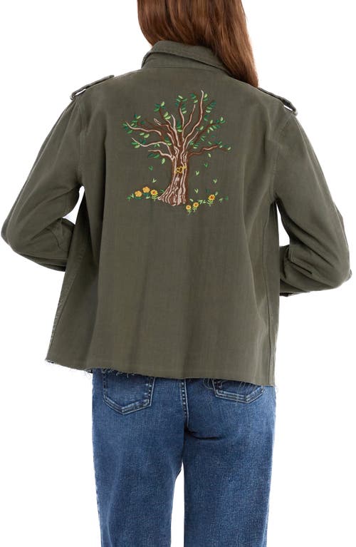 BILLY T BILLY T TREE POWER EMBROIDERED JACKET