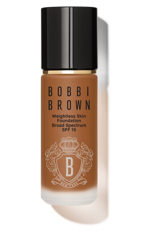 Bobbi Brown Weightless Skin Oil-controlling Foundation Spf 15 With Hyaluronic Acid Neutral Walnut 1 oz / 30 ml In Neutral Walnut