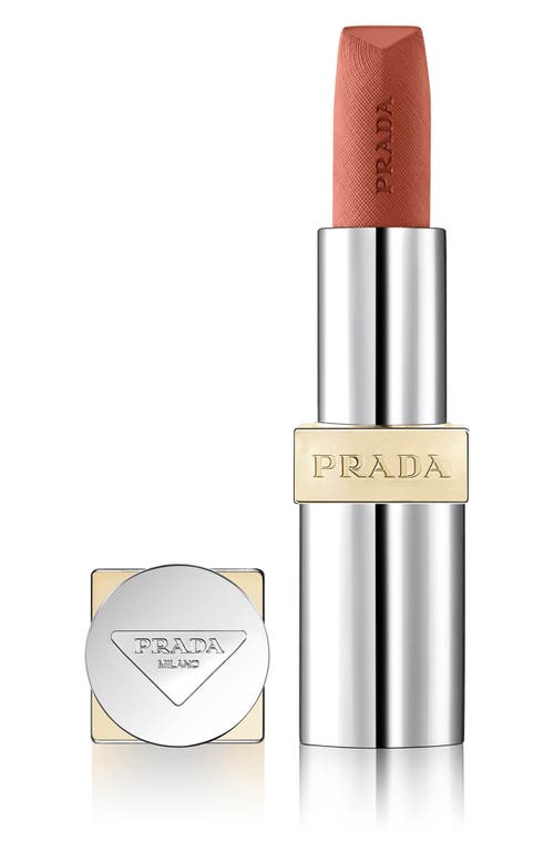 Shop Prada Monochrome Hyper Matte Refillable Lipstick In B05 Fauve - Soft Red-brown