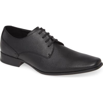 Calvin Klein Brodie Plain Toe Derby- Black