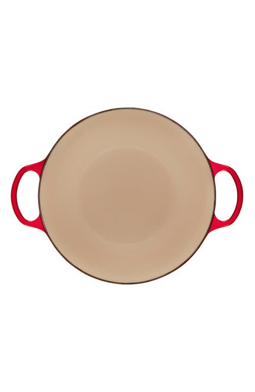 Le Creuset Signature 7.5-quart Enameled Cast Iron Brazier In Cerise