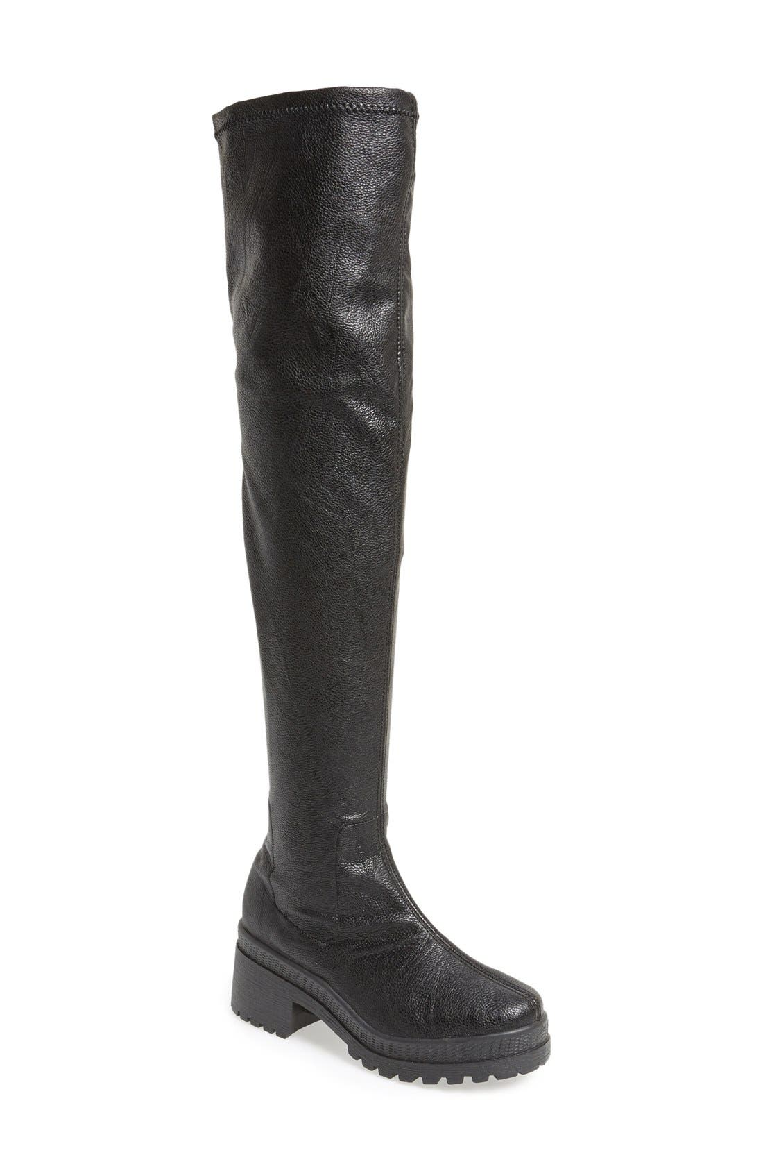 'Danger' Stretch Over the Knee Boot (Women) Nordstrom
