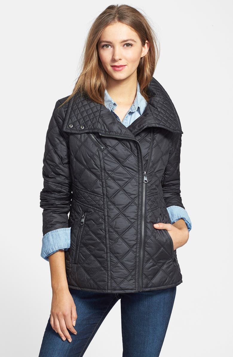 Marc New York 'Farrah' Asymmetrical Quilted Jacket (Online Only ...