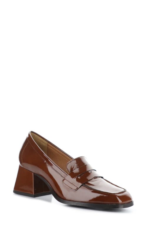 Bos. & Co. Ama Penny Loafer Pump In Sandalo