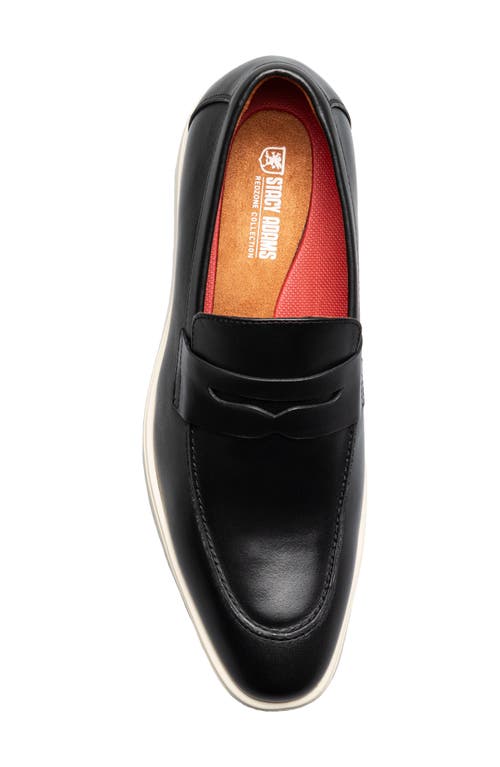 Stacy Adams Spencer Penny Loafer In Black