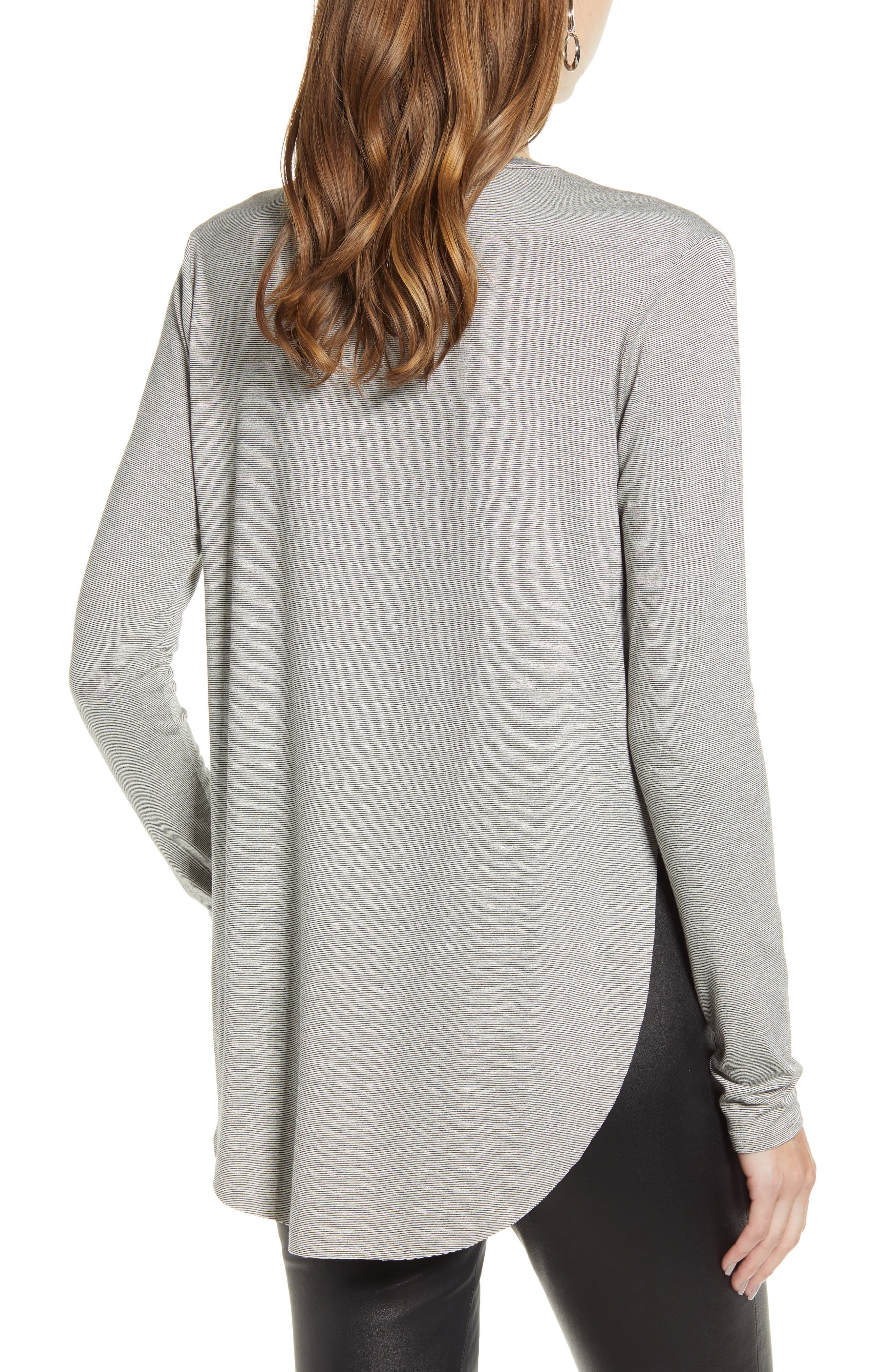 Halogen Long Sleeve Shirttail Hem Shirt Nordstrom Rack