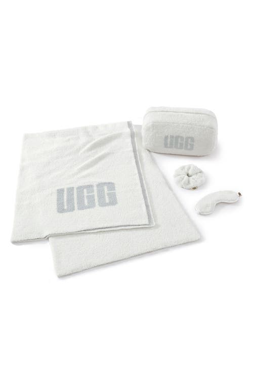 UGG(r) Bode 4-Piece Terry Travel Set in Snow at Nordstrom