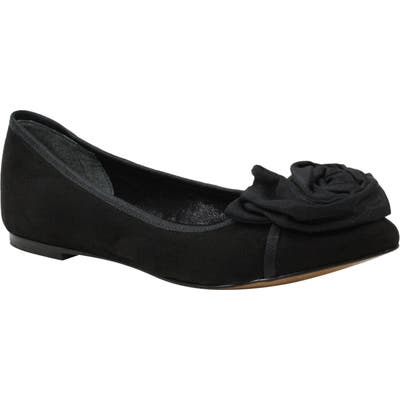 J. Renee Baylynn Skimmer Flat, Black