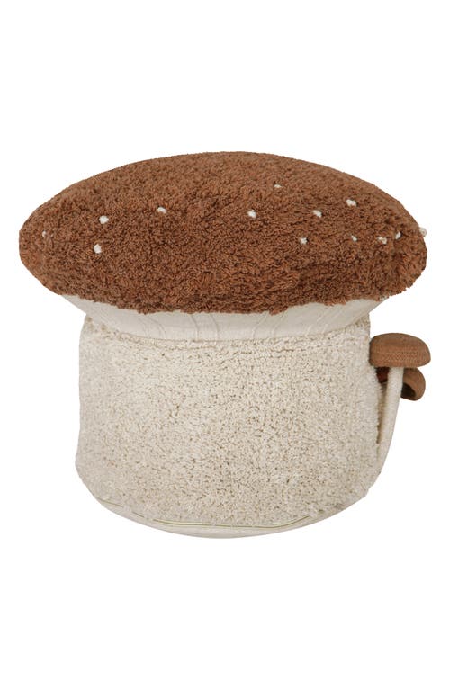 Lorena Canals Boletus Pouf in Toffee Natural at Nordstrom