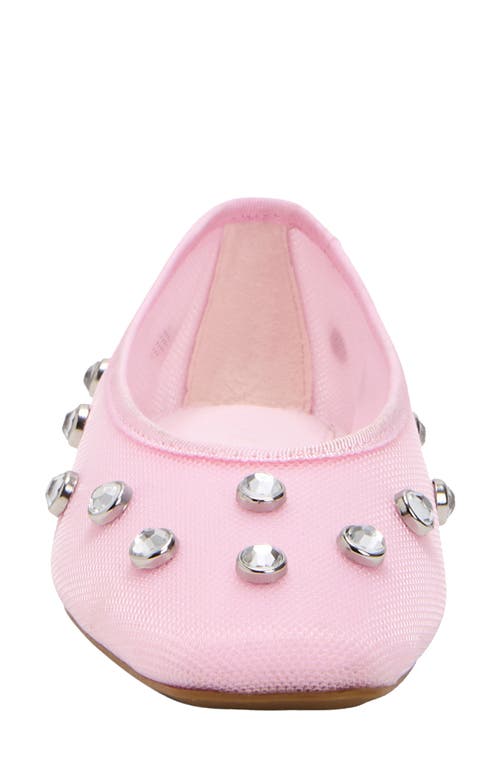 Shop Katy Perry The Evie High Crystal Ballet Flat In Quartz