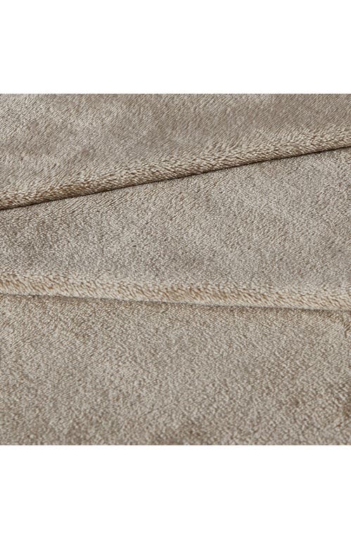 Kenneth Cole Solid Throw Blanket In Oatmeal