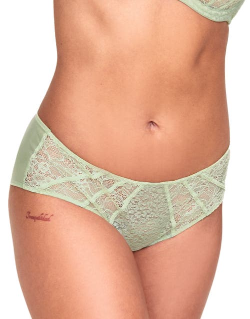 Adore Me Roxana Hipster Panties In Medium Green