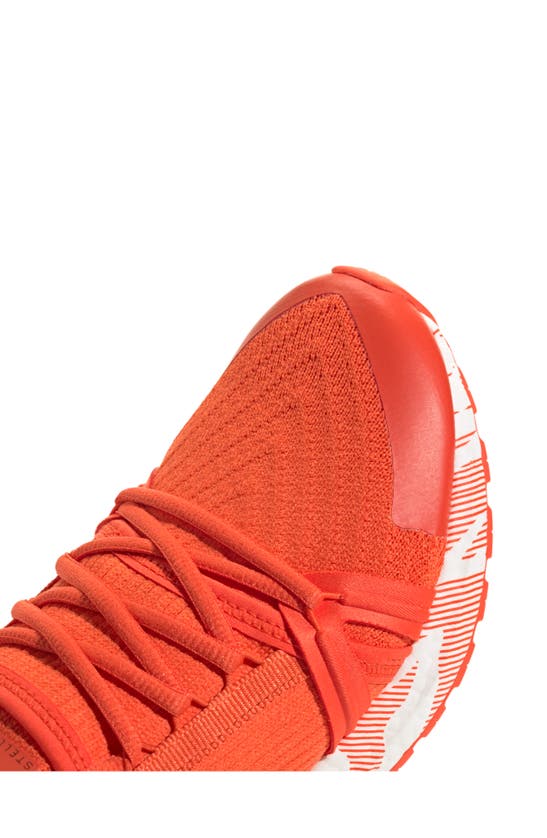 Shop Adidas By Stella Mccartney Asmc Ultraboost 20 Graphic Knit Sneaker In Active Orange/ Orange/ White