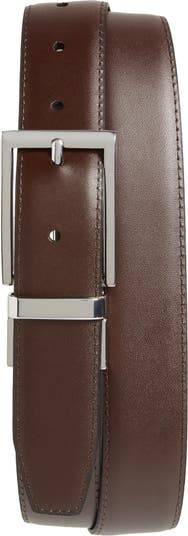 Men's L.L.Bean Essential Leather Belt Brown 42