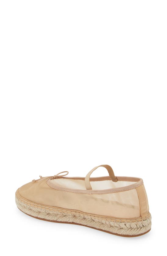 Shop Loeffler Randall Kayla Soft Mary Jane Espadrille Ballet Flat In Caramel