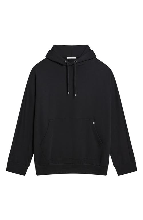 Shop Helmut Lang Oversize Mega Zip Hoodie In Black