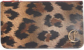 Loubi54 wallet on chain black gold clutch bag
