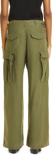 R13 Wide Leg Cotton Cargo Pants | Nordstrom