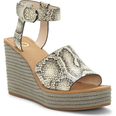 Louise Et Cie Paley Platform Wedge Sandal, Beige