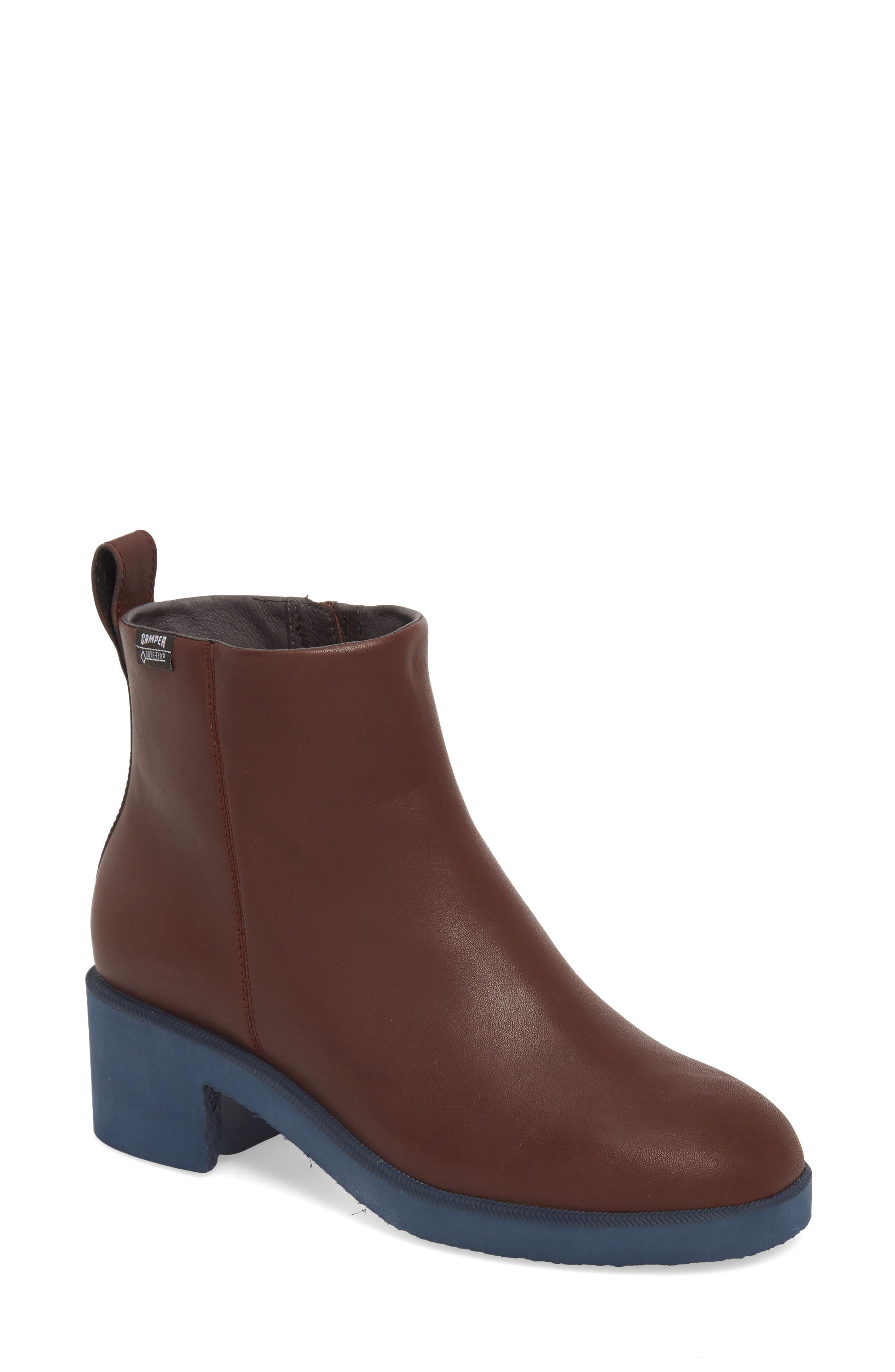 Camper Wonder Bootie, Burgundy