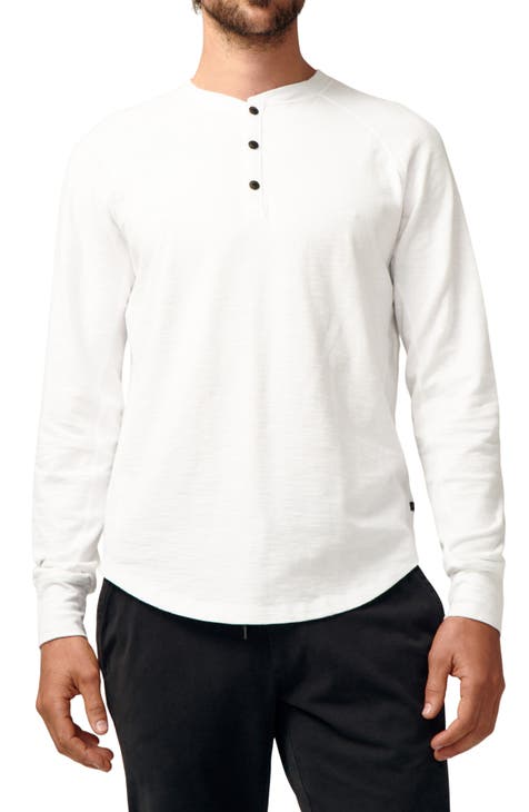 flare kapital vegne Men's White Henley Shirts | Nordstrom