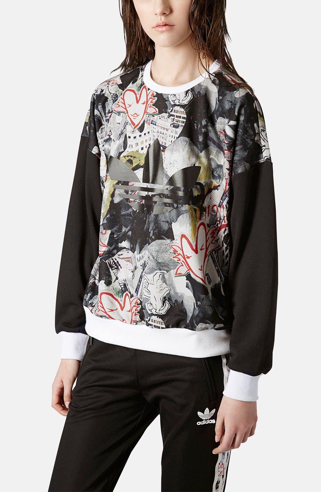 topshop adidas sweatshirt