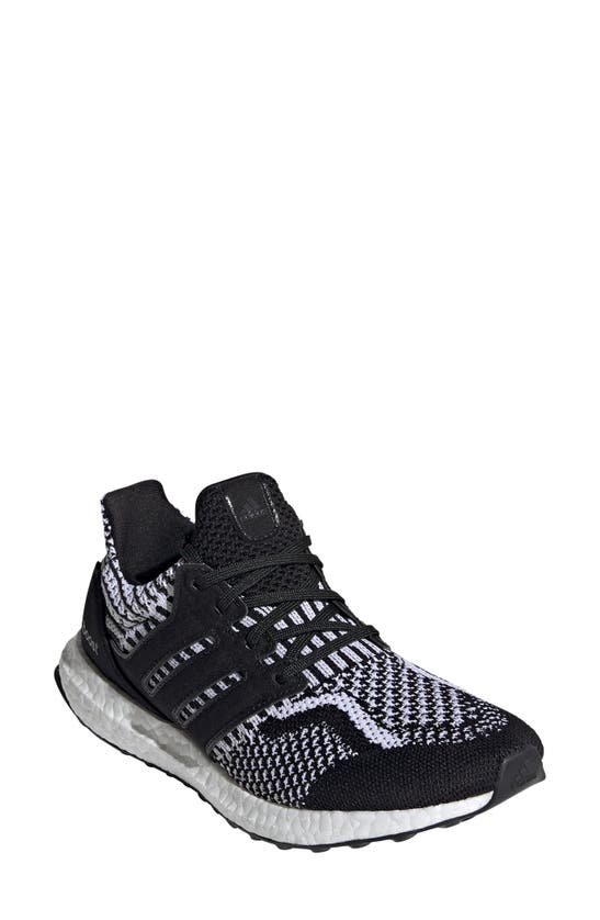Adidas Originals Adidas Running Ultraboost 5.0 Dna Sneakers In Black And White In Core Black/ Core Black/ White