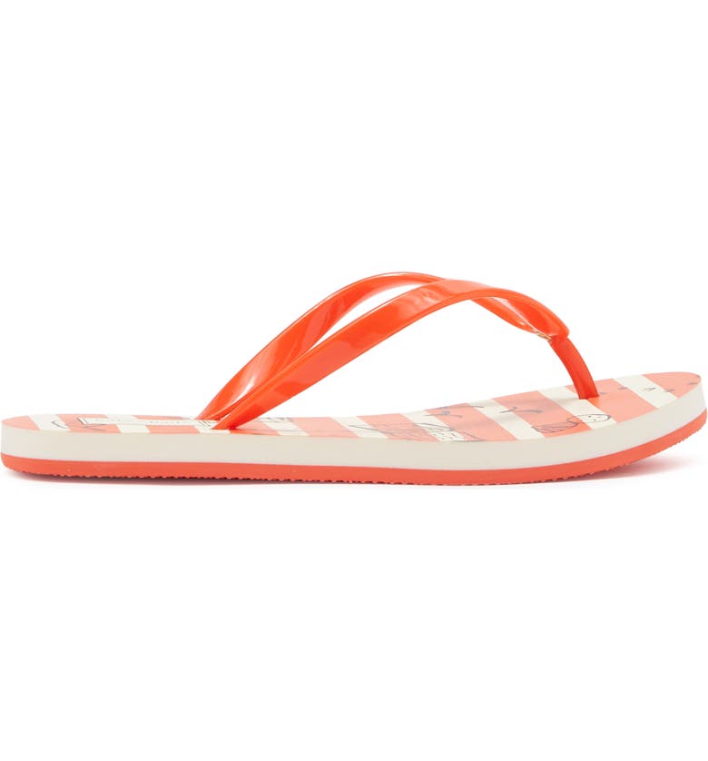 Feldon Patterned Flip-Flop Sandal