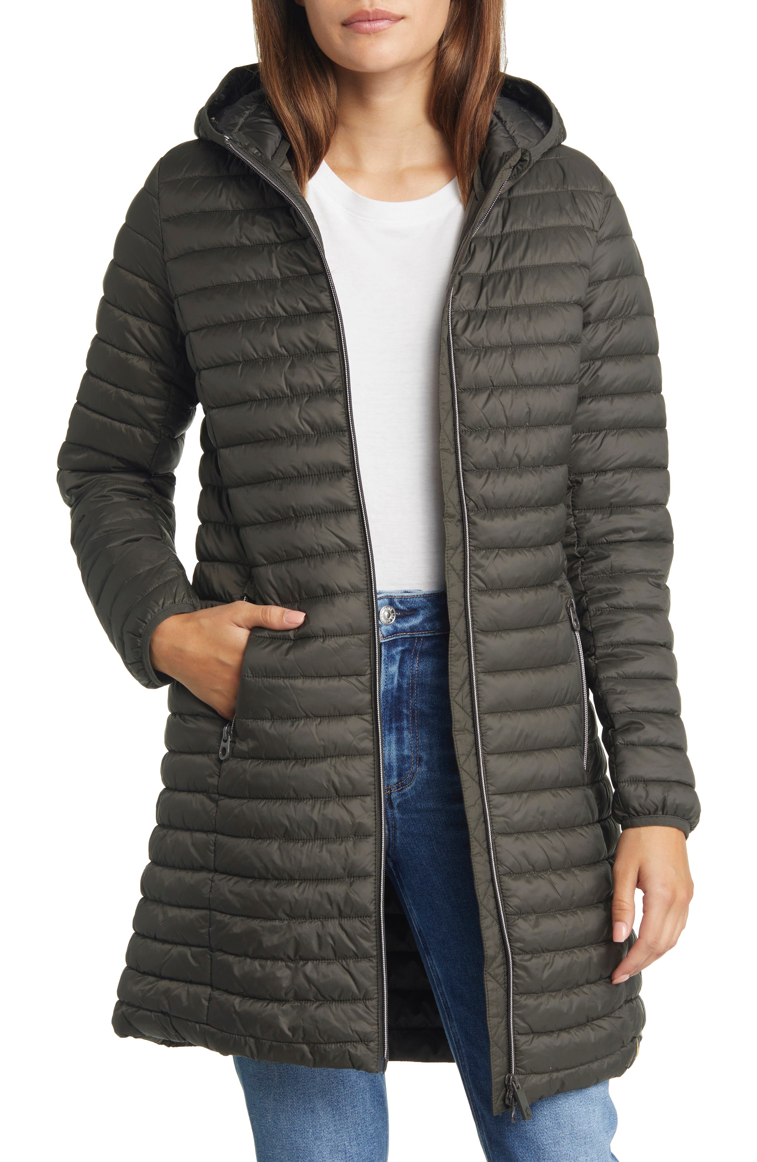 nordstrom womens long down coats