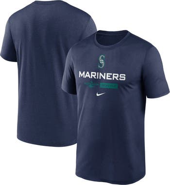 Men's Nike Navy Seattle Mariners 2022 Postseason Authentic Collection Dugout T-Shirt