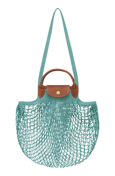 Le Pliage Filet Knit Shoulder Bag