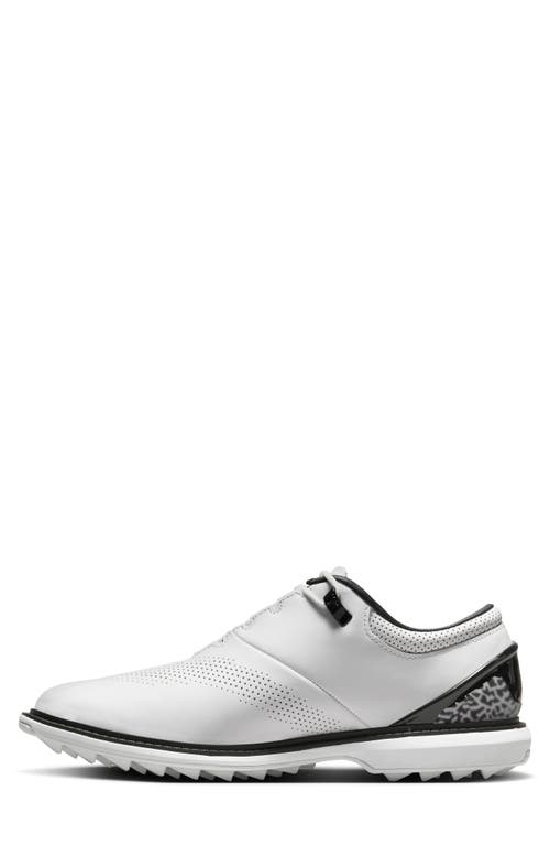 Shop Jordan Adg 4 Golf Shoe In White/white/black