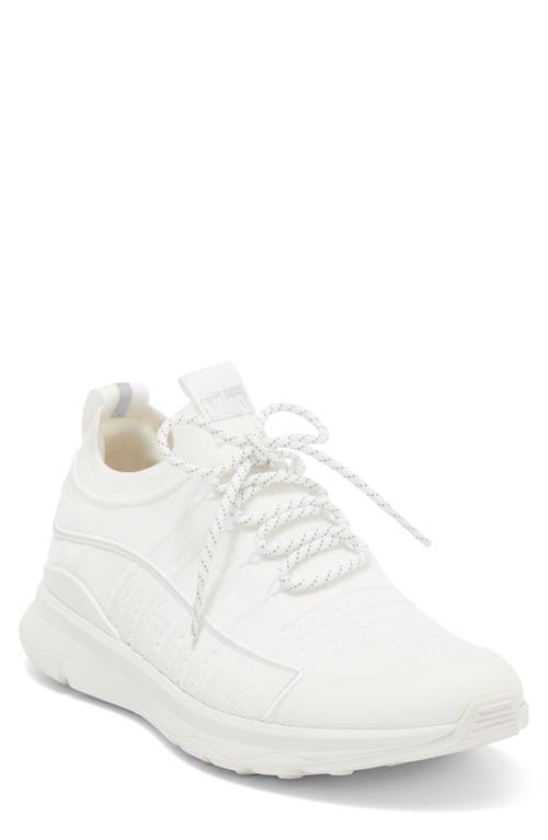 FitFlop Vitamin FF Knit Sneaker in Urban White