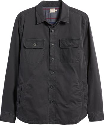 CPO Blanket Lined Stretch Organic Cotton Shirt Jacket