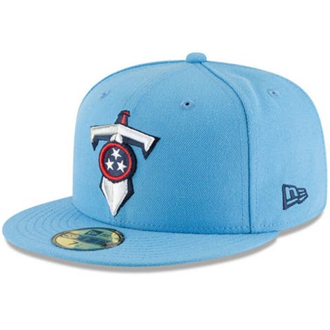 Men's Tennessee Titans '47 Light Blue/White Highline Clean Up Trucker  Snapback Hat