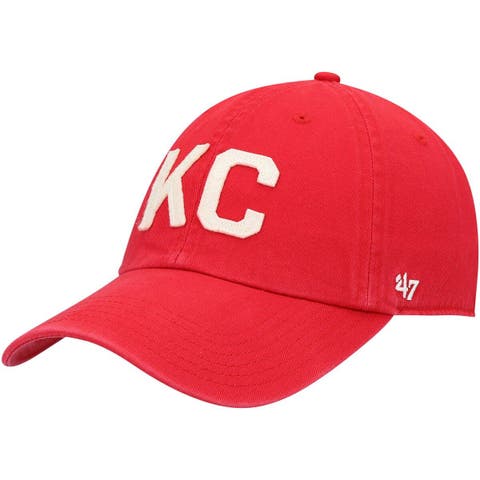 Men's '47 Red Kansas City Chiefs Vernon Clean Up Adjustable Hat