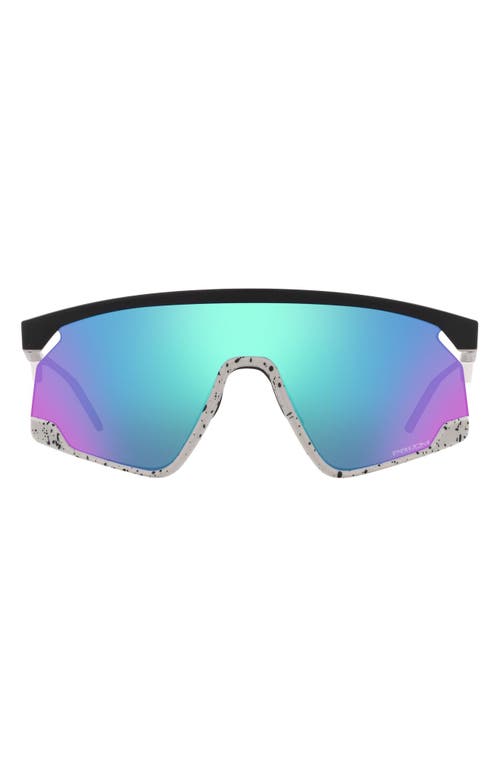 Oakley BXTR 39mm Prizm Wrap Shield Sunglasses in Sapphire at Nordstrom