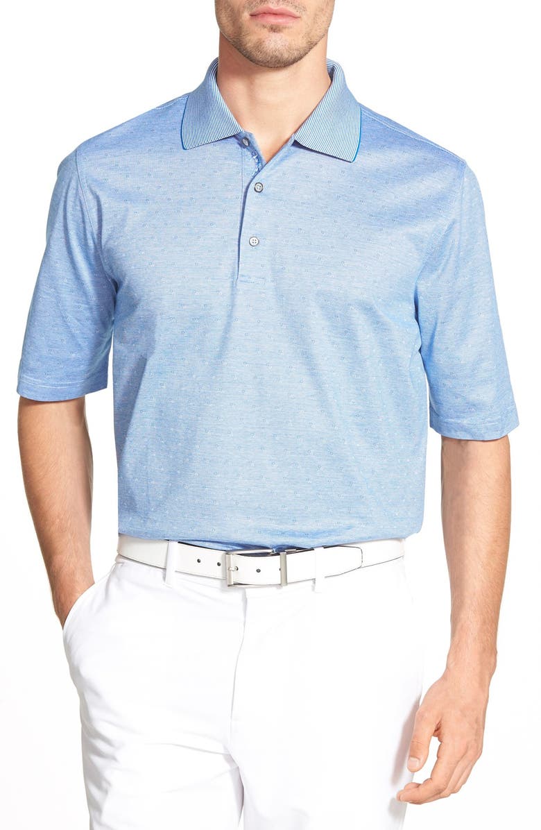 Bobby Jones 'Clubhouse' Regular Fit Jacquard Polo | Nordstrom