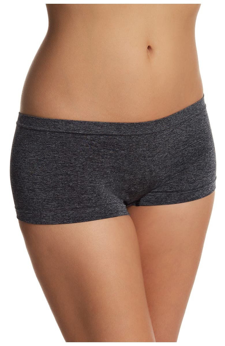 B.TEMPTD BY WACOAL B.Splendid Boyshort, Main, color, DRKGREYHET