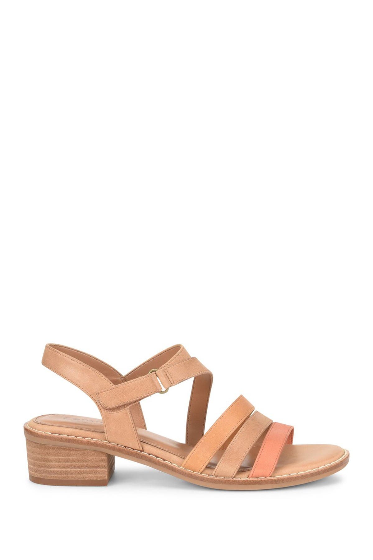 wide width leather sandals