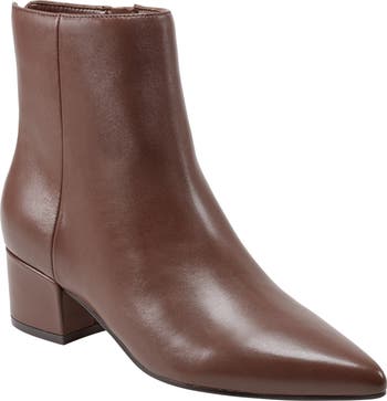 Marc fisher ruby oversharpened bootie