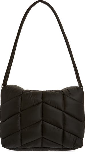 Saint Laurent Puffer Tote in ECONYL - Black - Men