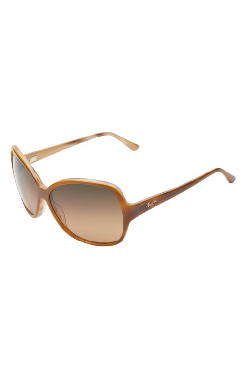MAUI JIM MAUI JIM CORE 60MM POLARIZED ROUND SUNGLASSES 