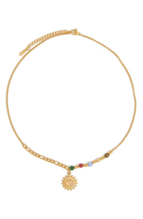 Petit Moments Sunbeam Pendant Necklace in Gold at Nordstrom