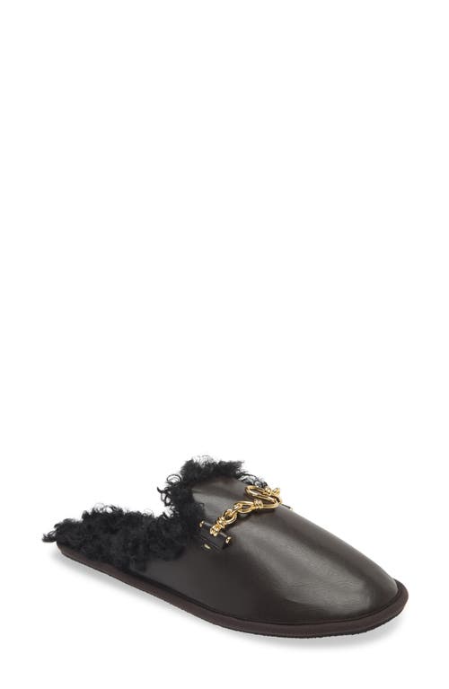 Shop Stella Mccartney Ryder Faux Shearling Lined Mule In 2019 Coffe/black